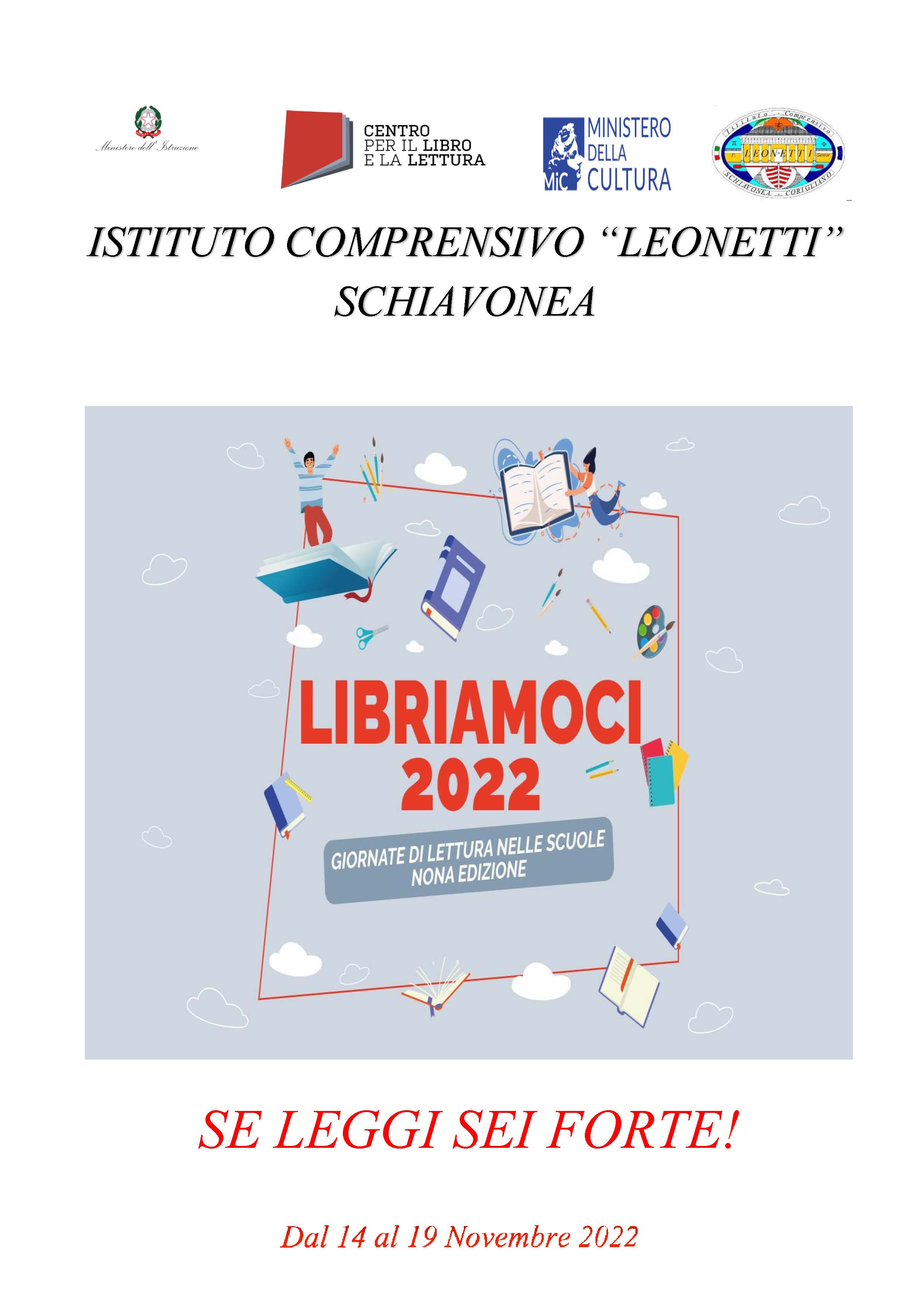 CALENDARIO ATTIVITA LIBRIAMOCI IC LEONETTI