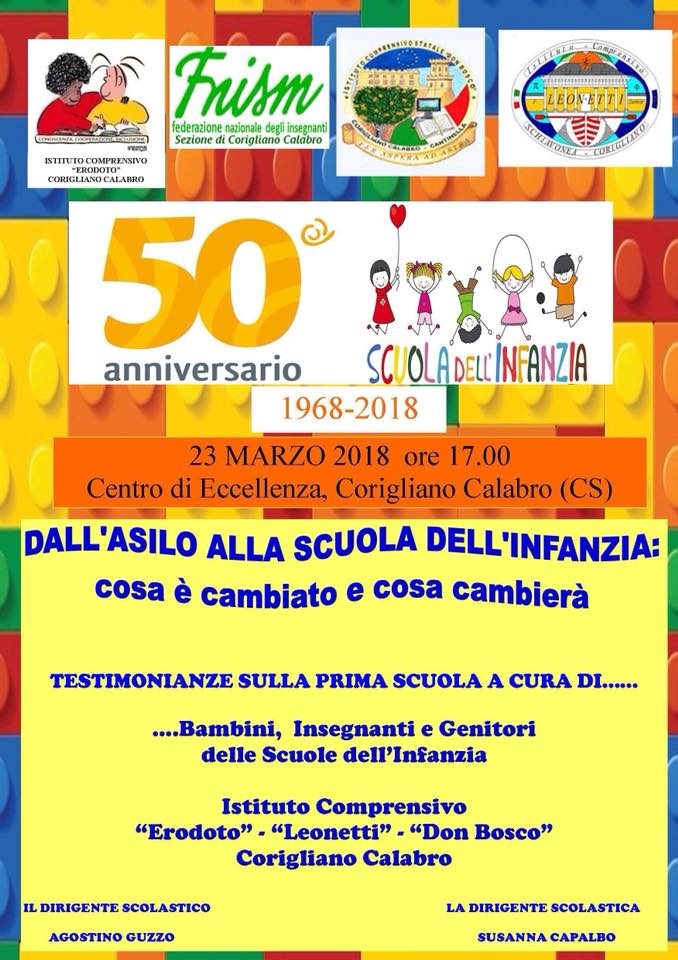 50 anni della scuola dellinfanzia